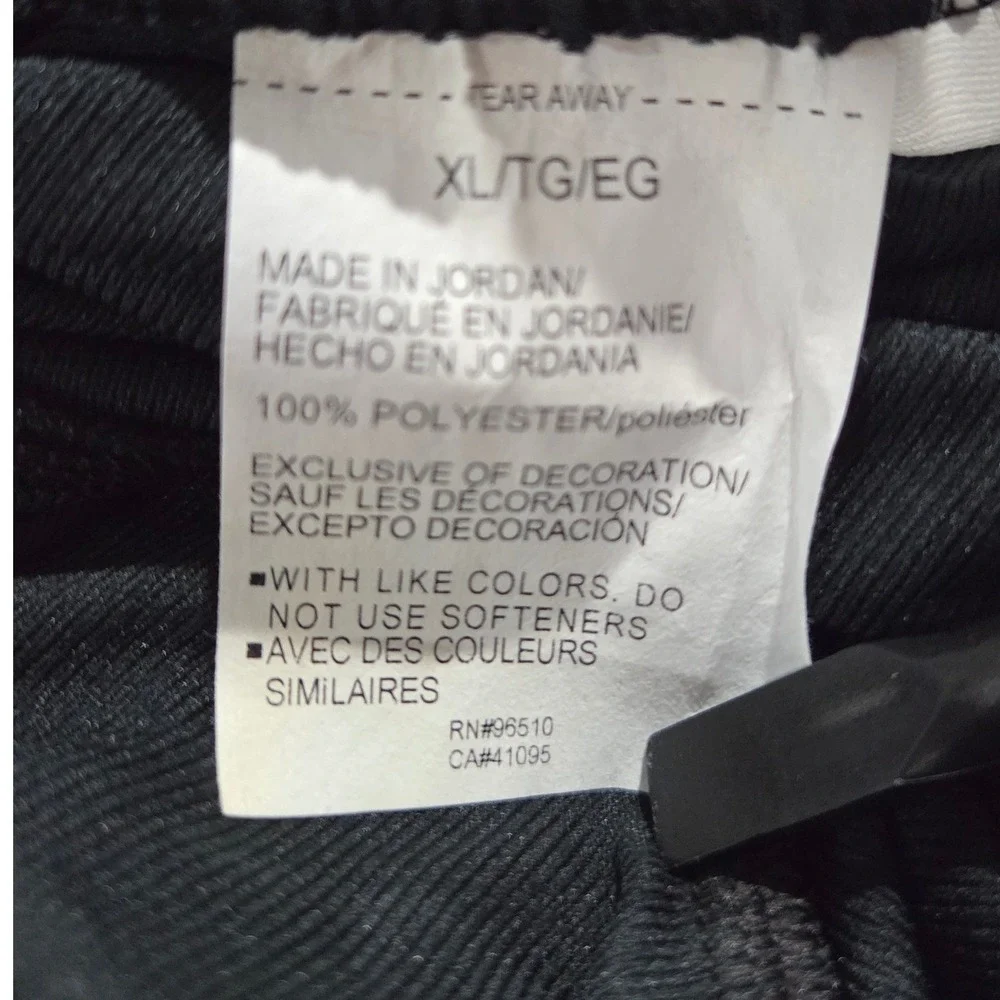 Under Armour Rival Knit Pants Mens XL Black White Track Athletic Performance NEW